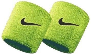 Напульсники Nike Swoosh Wristbands, 2 шт., зелені з логотипом, One Size N.NN.04.710.OS фото
