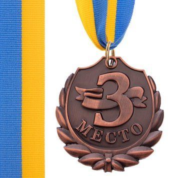 Медали с лентой 3 место 5см C-4843-3 C-4843-3 фото