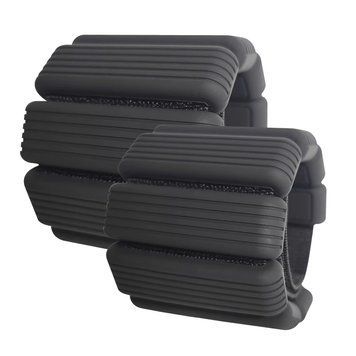 Утяжелители-браслеты для рук и ног с силиконовым покрытием Gemini Sport по 2LB G0055 Черный G0055 фото