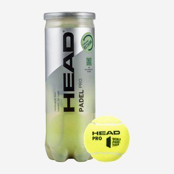 Мячи для падл-тенниса Head Padel Pro 3B (Оригинал) 575613 575613 фото