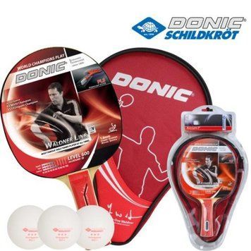 Набір ракетки для настільного тенісу Donic Waldner 600 Gift Set Original 788841 фото