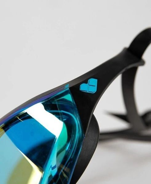 Очки для плавания Arena COBRA EDGE SWIPE MIRROR бирюзово-черный Уни OSFM 006870-110 (Оригинал) 006870-110 фото