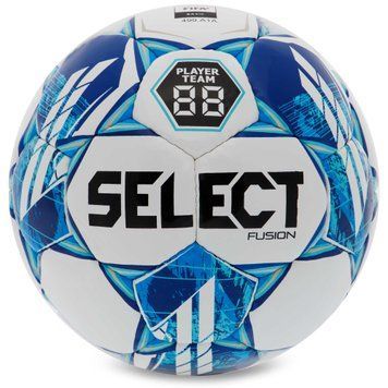 Мяч футбол Select Fusion v23 №4 белый-синий 385416-962/4 (Оригинал) 385416-962/4 фото
