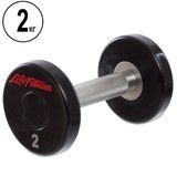 Гантель цельная профессиональная LIFE FITNESS GA-80081-2 1шт 2кг GA-80081- фото