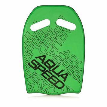Дошка для плавання Aqua Speed WAVE KICKBOARD 3980 зелена 43&times;28&times;3,6 см (Оригінал) 539-38 539-38 фото
