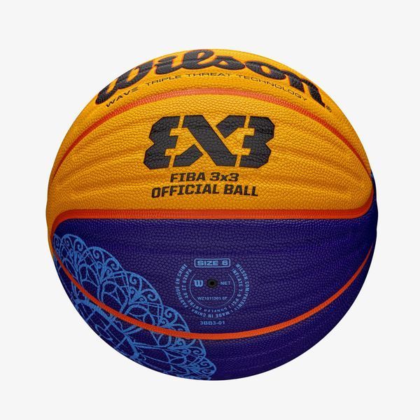 М'яч баскетбольний Wilson 2024 Limited Edition FIBA 3x3 Game size 6 WZ1011502XB6F (Оригінал) WZ1011502XB6F фото