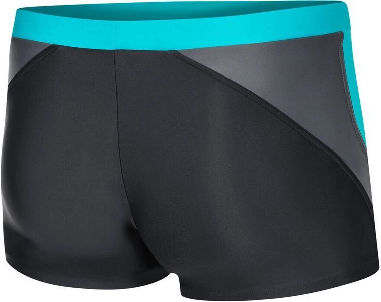 Плавки боксери для чоловіків Aqua Speed DARIO 6233 Сірий Блакитний 346-32 (Оригінал) XXL 346-32 фото
