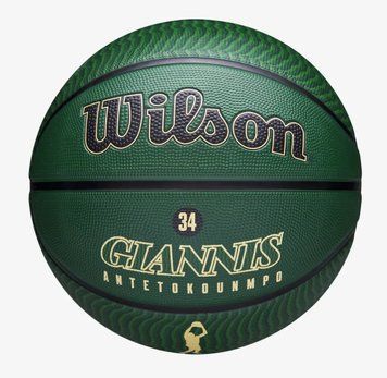 Мяч баскетбольный Wilson NBA PLAYER ICON OUTDOOR BSKT GIANNIS 7 WZ4006201XB7 (Оригинал) WZ4006201XB7 фото