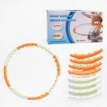 Обруч массажный Хула Хуп Hula Hoop JS-6017 8 секций JS-6017 фото