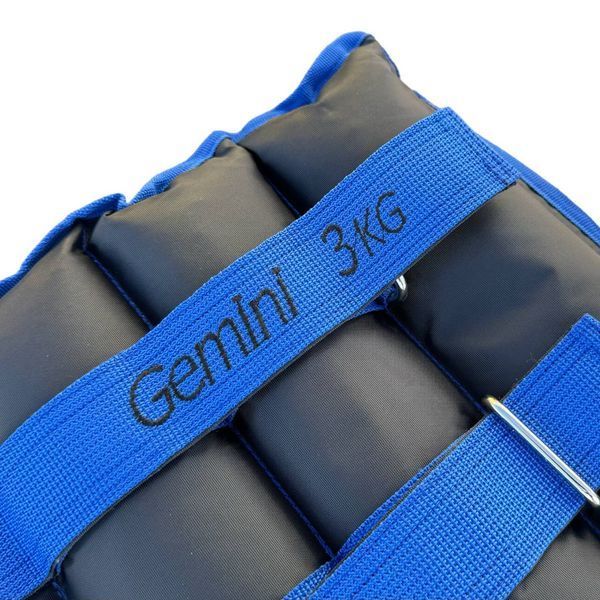 Обтяжувачі-манжети з піском Gemini по 3.0кг G8833-6BL G8833-6BL фото