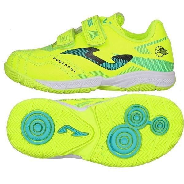 Футзалки детские Joma POWERFUL зеленый дет 31 размер POJW2411INV (Оригинал) POJW2411INV-31 фото