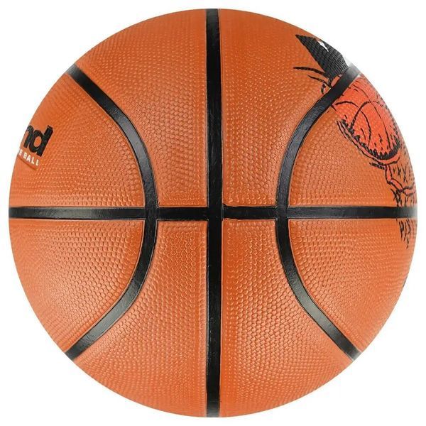 М'яч баскетбольний Nike Everyday Playground 8P GRAPHIC DEFLATED AMBER/WHITE/BLACK/BLACK розмір 5 (Оригінал) N.100.4371.877.05 фото