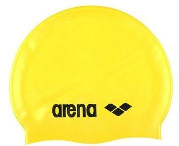Шапка для плавання Arena CLASSIC SILICONE жовтий Уні OSFM 91662-035 (Оригінал) 91662-035 фото