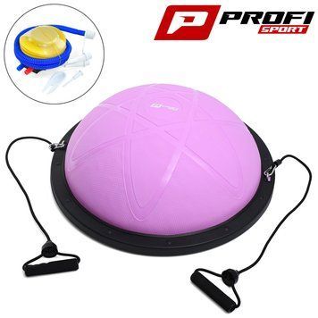 Півсфера для фітнесу з експандерами BOSU Profi Sport MS 2609-11 MS 2609-11 фото