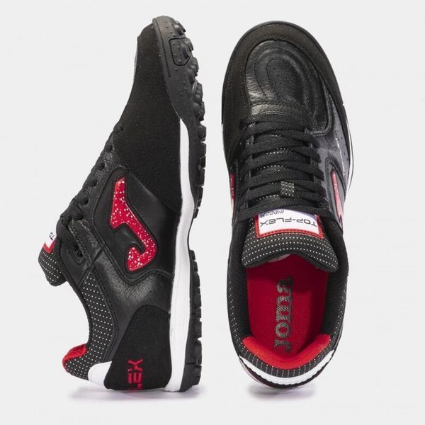 Сороконіжки Joma TOP FLEX шкіряний чорний червоний 42 розмір Чоловік TOPW2401TF (Оригінал) TOPW2401TF-42 фото