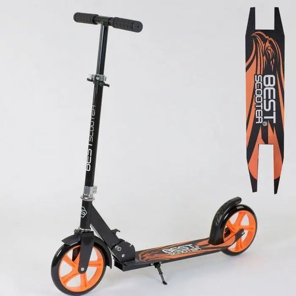 Двухколёсный самокат Best Scooter 18144, складной, PU 200 мм, до 70 кг 18144 фото