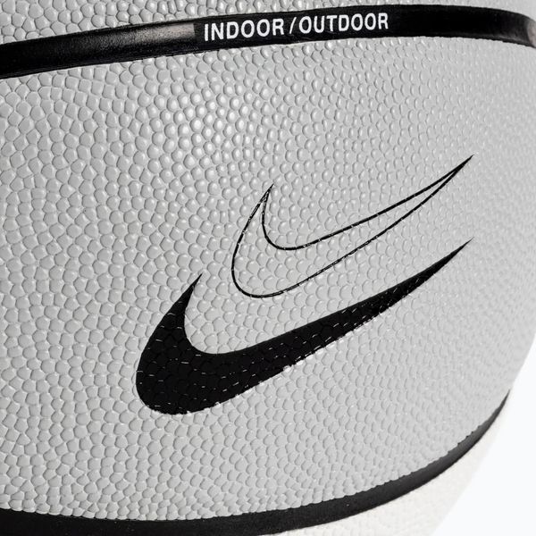 М'яч баскетбольний Nike All Court 8P K Durant Deflated Summit розмір 7 White/Grey Fog/Black N.100.7111.113.07 (Оригінал) N.100.7111.113.07 фото