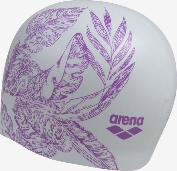 Шапочка для плавания Arena SIRENE OSFM White для длинных волос, белая (Оригинал) 91440-207 91440-207 фото