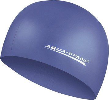Шапка для плавання Aqua Speed ​​MEGA 100-10 синій Уні OSFM (Оригінал) 100-10 фото