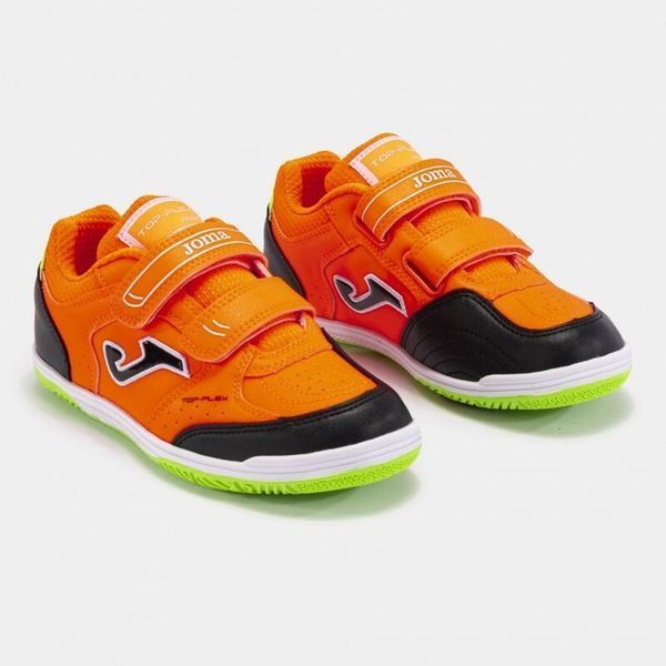 Футзалки детские Joma TOP FLEX оранжевый дет 31 размер TPJW2408INV (Оригинал) TPJW2408INV-31 фото