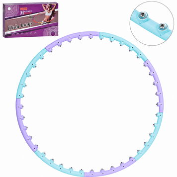 Массажный обруч Hula Hoop JS-5043, 8 секций JS-5043 фото