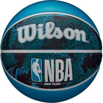 Мяч баскетбольный Wilson NBA DRV PLUS VIBE BSKT Black/Blue size 5 WZ3012602XB5 (Оригинал) WZ3012602XB5 фото