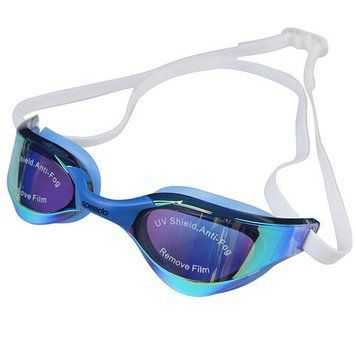 Окуляри для плавання Speedo Fastskin Pure Focus Mirror синій, білий Уні OSFM 8-091026W/BLW 8-091026W/GRW фото