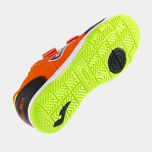 Футзалки дитячі Joma TOP FLEX помаранчевий дет 33 розмір TPJW2408INV (Оригінал) TPJW2408INV-33 фото