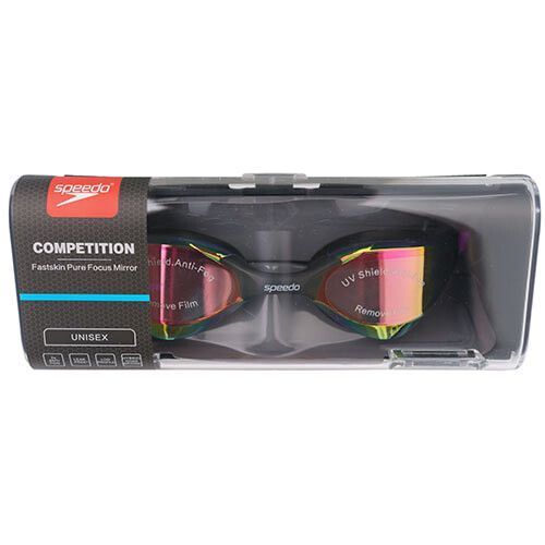 Окуляри для плавання Speedo Fastskin Pure Focus Mirror чорний, рожевий УНІ OSFM 8-091026W/BKP 8-091026W/BKP фото