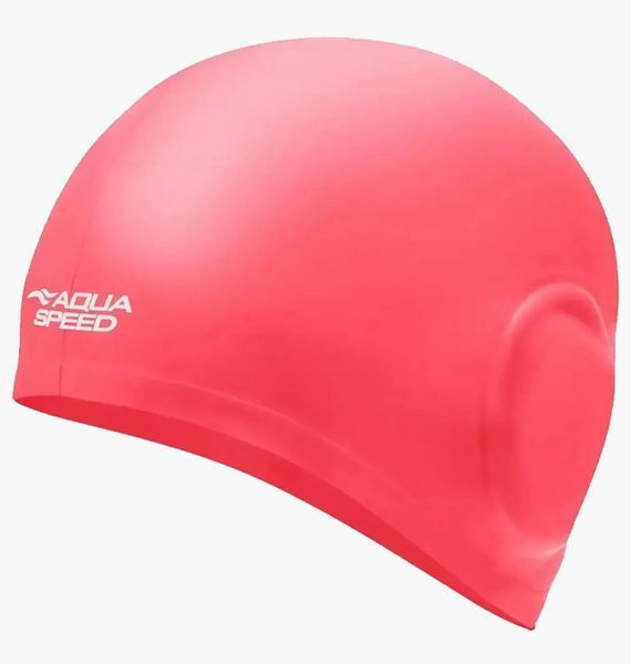 Шапка для плавания Aqua Speed ​​EAR CAP VOLUME 61505 розовый OSFM 284-27 (Оригинал) 284-27 фото