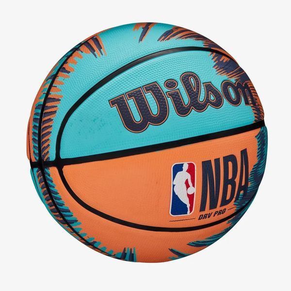 М'яч баскетбольний Wilson Nba Drv Pro Streak Bskt Blue/Orange size 7 (Оригінал) WZ3012501XB7 фото