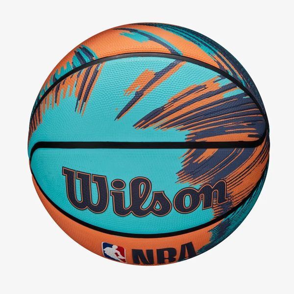 М'яч баскетбольний Wilson Nba Drv Pro Streak Bskt Blue/Orange size 7 (Оригінал) WZ3012501XB7 фото