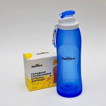 Бутылка для воды 500мл Gemini BG08-BL BG08-BL фото