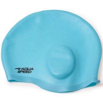 Шапка для плавання Aqua Speed EAR CAP Comfort 9892 Блакитний OSFM 289-02 (Оригінал) 289-02 фото