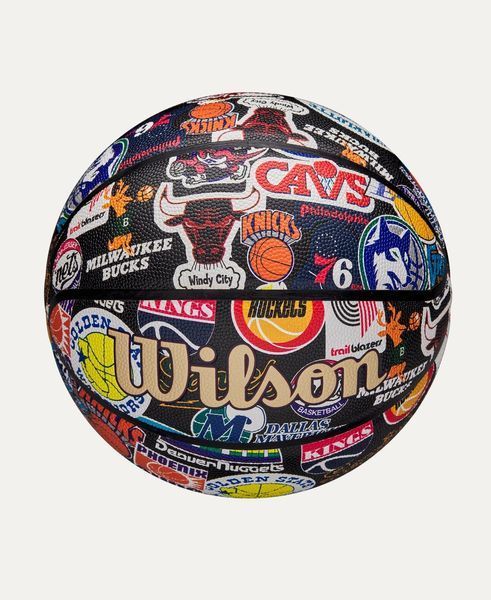 Мяч баскетбольный Wilson NBA ALL TEAM RETRO BSKT size 7 WZ4028501XB7 (Оригинал) WZ4028501XB7 фото