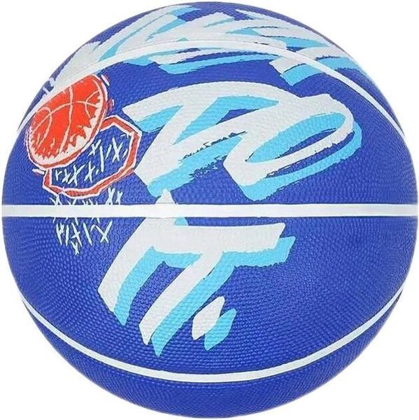 М'яч баскетбольний Nike Everyday Playground 8P GRAPHIC DEFLATED GRAPHIC синій розмір 5 (Оригінал) N.100.4371.414.05 фото