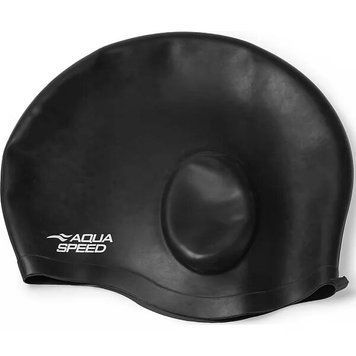 Шапка для плавання Aqua Speed EAR CAP Comfort 9894 Черний OSFM 289-07 (Оригінал) 289-07 фото
