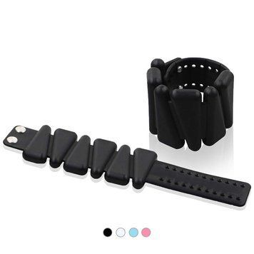 Утяжелители-браслети для рук ніг з силіконовим покриттям Gemini Sport по 2LB G9922 Черный G9922 фото