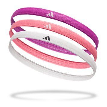 Пов'язки на голову Adidas Hairbands 3pk рожевий, фіолетовий, білий Жен One Size ADAC-16198 (Оригінал) ADAC-16198 фото