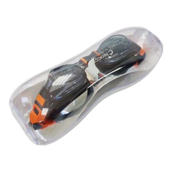 Окуляри для плавання LEACCO чорний оранжевий SG-1670-BKOR SG-1670-BKOR фото