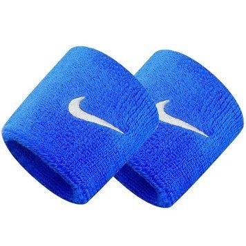 Напульсники Nike Swoosh Wristbands, 2 шт., сині з логотипом, One Size N.NN.04.402.OS фото