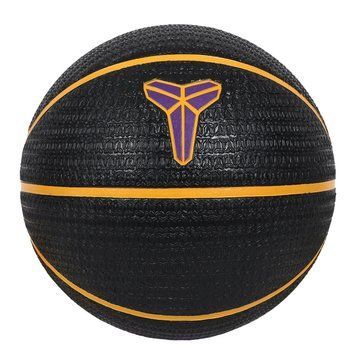 Мяч баскетбольный Nike PLAYGROUND 8P K BRYANT DEFLATED BLACK/UNIVERSITY GOLD/COURT PURP размер 7 N.101.2519.014.07 (Оригинал) N.101.2519.014.07 фото