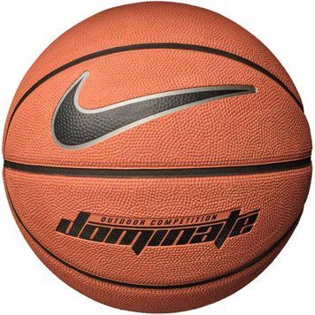 М'яч баскетбольний Nike Dominate AMBER/BLACK/METALLIC PLATINUM/BL size 6 Мяч фото