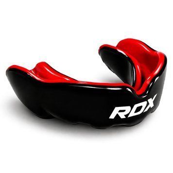 Капа RDX Mouth Guard Junior чорно-червона GGS-3GRJ (Оригінал) GGS-3GRJ фото