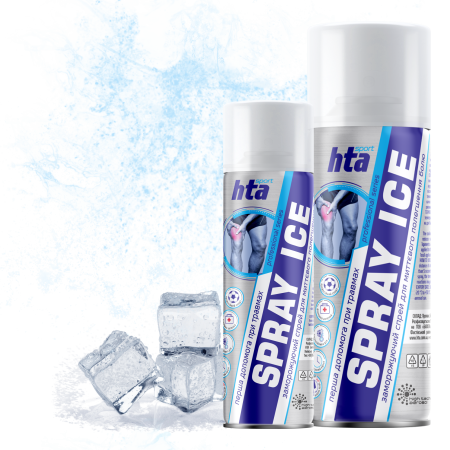 Заморожування спортивне HTA SPRAY ICE 500мл HTA-ICE-500 HTA-ICE-500 фото